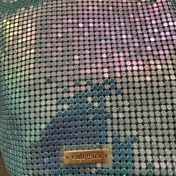 CULT GAIA Gia Shoulder Bag in Pale Sky - Picture 5 of 7